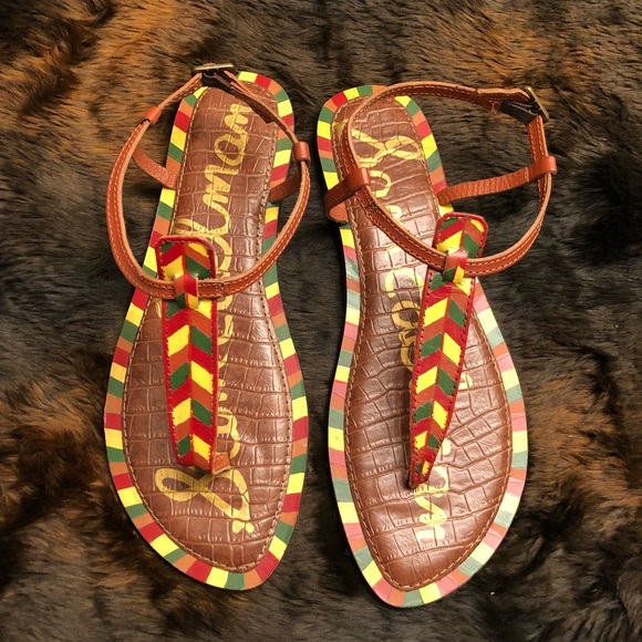 Sam Edelman Shoes - Sam Edelman Gigi Tribal Print Leather Sandal Sam Edelman Shoes - Sam Edelman Gigi Tribal Print Leather Sandal